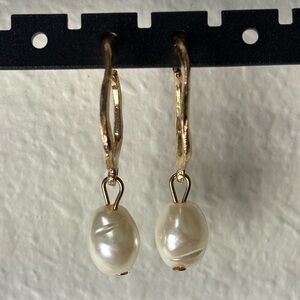 Pearl Hoops